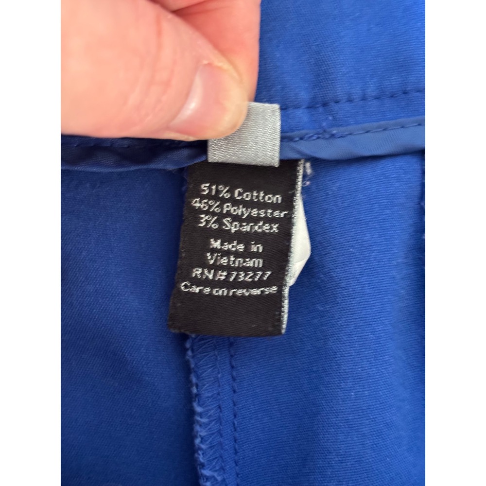 Apt. 9 Royal Blue Cropped Ponte Capris - Picture 8 of 9